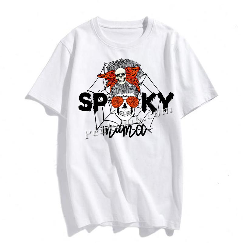 spooky mama halloween designs wholesale heat iron on transers fit for ...