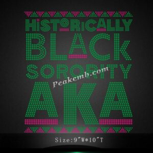 wholesale AKA Sorority Hotfix Motif &hellip;