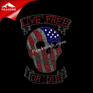 wholesale American Flag Skull Rhine &hellip;