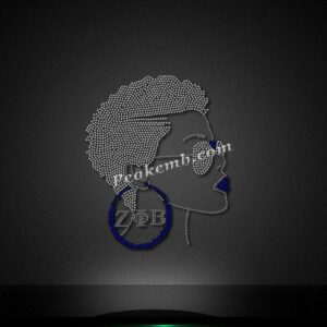 wholesale Crystal Afro Girl Rhinest &hellip;