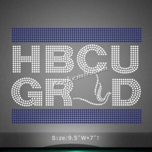 wholesale Custom Blue HBCU Grad rhi &hellip;