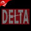 wholesale Custom Hotfix Rhinestone Transfers Delta Sigma Theta for Tshirt 2 Custom Hotfix Rhinestone Transfers Delta Sigma 1