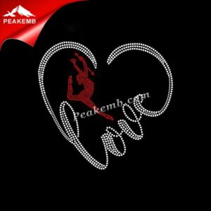 wholesale Custom Love dance Rhinest &hellip;