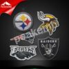 wholesale Custom Sport Team Logo embroidery patch For Cloths 2 Custom Sport Team Logo embroidery patch
