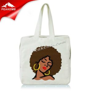 wholesale Fashion Afro Girl Embroid &hellip;