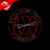 wholesale For Delta sigma theta and AKA iron on rhinestone transfer 1 For Delta sigma theta and AKA