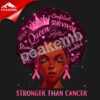 wholesale custom Breast Cancer Stronger than Cancer printable t-shirt vinyl heat transfer for garments 1 H03db43b0d30f4ceb93a7c03bfd05be3f0