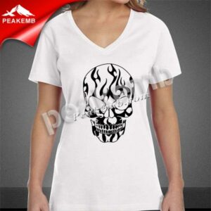 wholesale  Printing T Shirt Skull V &hellip;