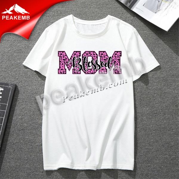 wholesale Blessed Mom Leopard Heat Transfer Printable Blessed Mama Mommy Vinyl Transfer Iron on Blessed Mom Momlife Design 4 wholesale Blessed Mom Leopard Heat Transfer Printable Blessed Mama Mommy Vinyl Transfer Iron on Blessed Mom Momlife Design - Image 2