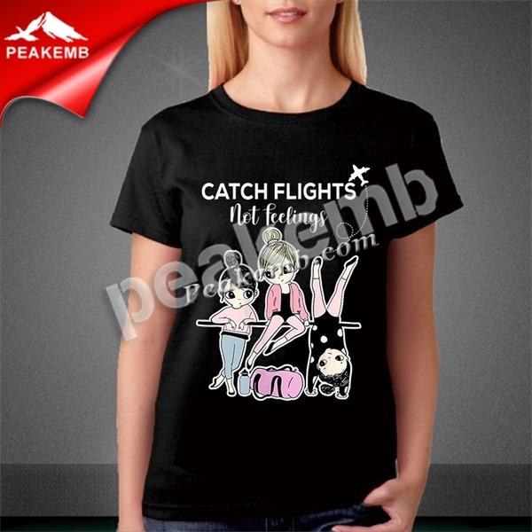 wholesale African Lady Afro Girl Iron On Vinyl Transfer Catch Flights Not Feelings Design 3 wholesale African Lady Afro Girl Iron On Vinyl Transfer Catch Flights Not Feelings Design