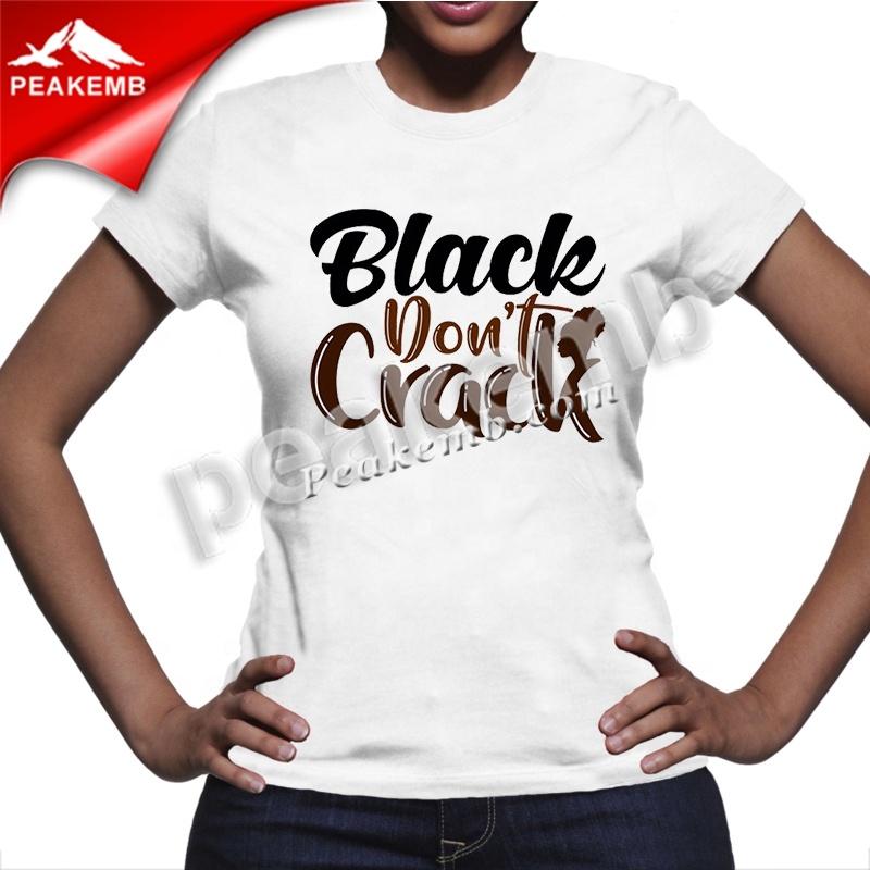 wholesale Custom T-shirt Design Black Don't Crack Heat Transfer Printing Vinyl 5 wholesale Custom T-shirt Design Black Don't Crack Heat Transfer Printing Vinyl - Image 3