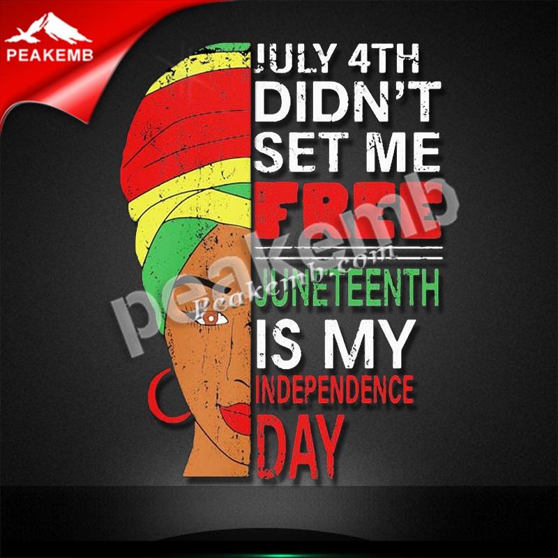 wholesale Iron On Juneteenth is my independence day Printing PU Vinyl Heat Transfer Sticker For tshirts 5 wholesale Iron On Juneteenth is my independence day Printing PU Vinyl Heat Transfer Sticker For tshirts - Image 3