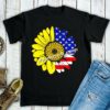 wholesale New custom t shirt decoration flower U.S flag pattern iron on heat press transfers 1 H5787eefdd93c49a18896ffdf1c888d8cz