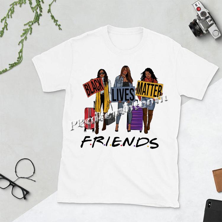wholesale Women fashion cloth print black lives matter girls friend design heat press iron on transfer 4 wholesale Women fashion cloth print black lives matter girls friend design heat press iron on transfer - Image 2