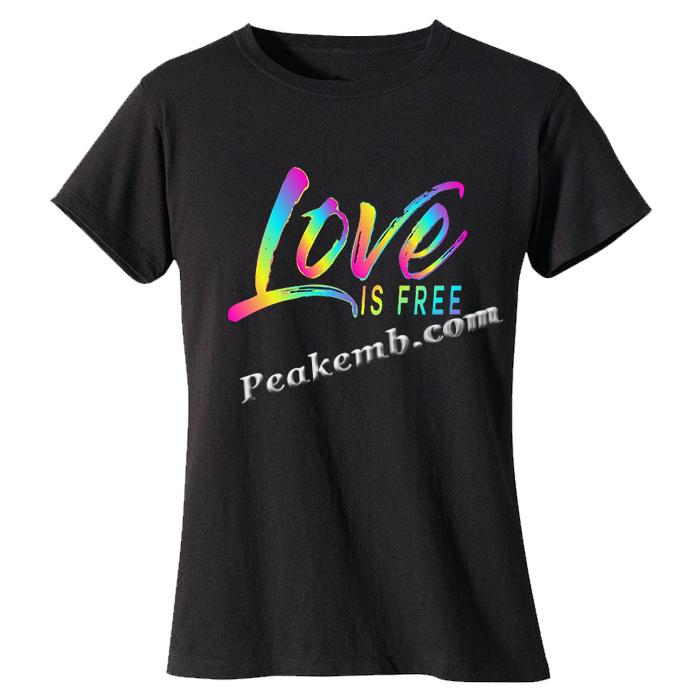 wholesale New arrival happy pride women's blouses & shirts o-neck graphic tee custom logo t-shirts 3 wholesale New arrival happy pride women's blouses & shirts o-neck graphic tee custom logo t-shirts