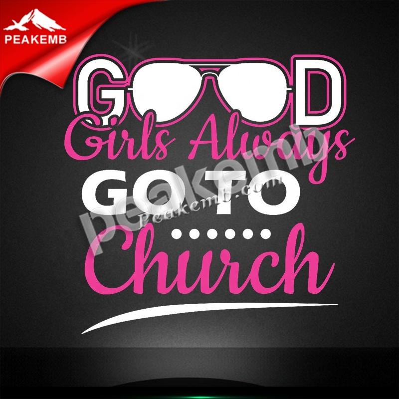 wholesale Custom Heat Transfer Design Good Girls Always Go To Church Printing Vinyl For Clothing 6 wholesale Custom Heat Transfer Design Good Girls Always Go To Church Printing Vinyl For Clothing - Image 4