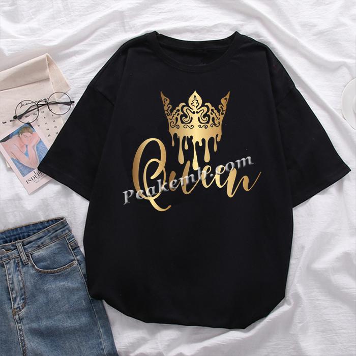 wholesale Custom metal vinyl stickers decals crown queen pattern iron on transfer printing for t shirt 3 wholesale Custom metal vinyl stickers decals crown queen pattern iron on transfer printing for t shirt