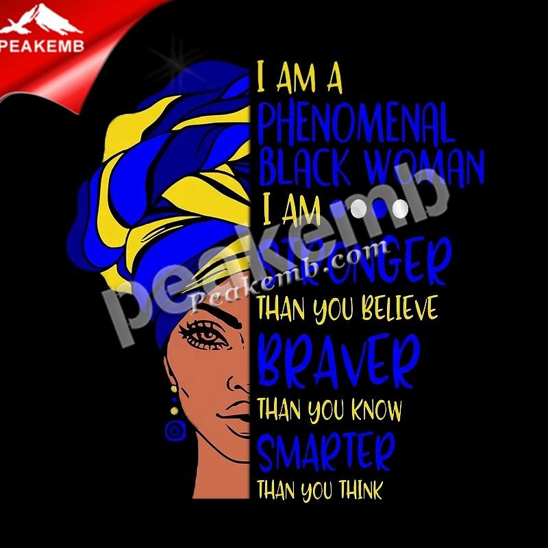 wholesale Custom Phenomenal Black Woman Heat Transfer Printing T-shirt Design 6 wholesale Custom Phenomenal Black Woman Heat Transfer Printing T-shirt Design - Image 4