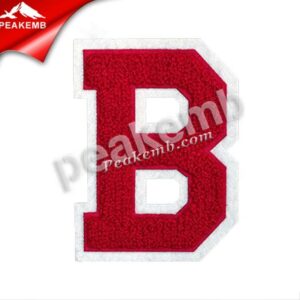 Hot Sale Iron on Letters Chenille Patch Desig …