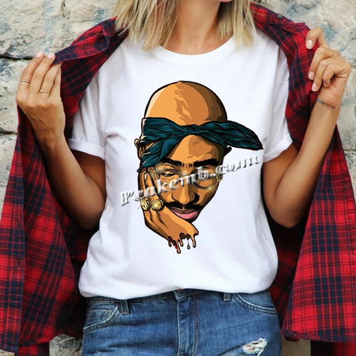 Fashionable cloth decoration famous hip-hop rap singer Tupac iron on heat press transfers 5 Fashionable cloth decoration famous hip-hop rap singer Tupac iron on heat press transfers - Image 3