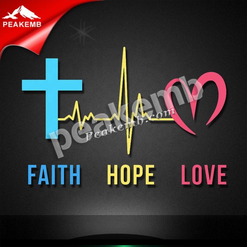 wholesale Custom Heat Transfer Design Faith Hope Love Printable T-shirt Vinyl 6 wholesale Custom Heat Transfer Design Faith Hope Love Printable T-shirt Vinyl - Image 4