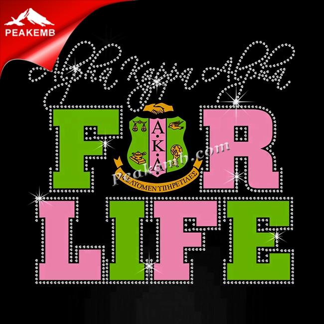 wholesale Hotsale Printable Pu Vinyl AKA for Life Iron on Rhinestone Designs for Garments 3 wholesale Hotsale Printable Pu Vinyl AKA for Life Iron on Rhinestone Designs for Garments