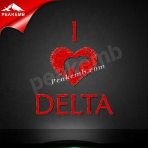 wholesale I Love Delta 1913 Red Hea …