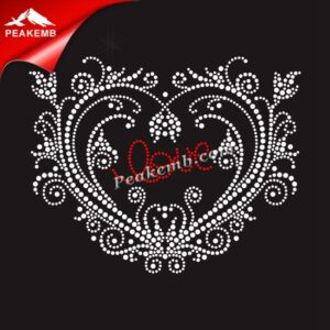 wholesale Love applique rhinestone  &hellip;