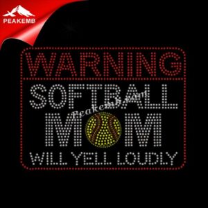 wholesale New rhinestone Softball h &hellip;
