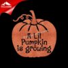 wholesale Pumpkin halloween motif glitter iron on transfer for tshirts 2 Pumpkin halloween motif glitter iron on