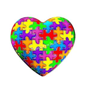 wholesale autism heart iron on embr &hellip;