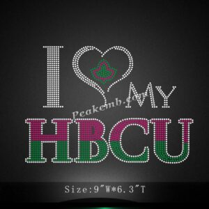 wholesale i love my HBCU hotfix rhi …