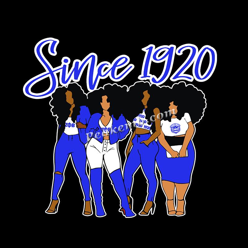 wholesale blue Since 1920 Sorority new heat Transfer vinyl design fit for tshirt hat bag etc. 8 wholesale blue Since 1920 Sorority new heat Transfer vinyl design fit for tshirt hat bag etc. - Image 6