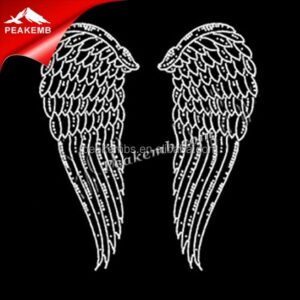 wholesale Custom angel rhinestone transfers w …