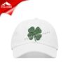 wholesale Good lucky green clover cheap embroidery patches for clothing 2 Good lucky green clover cheap embroidery
