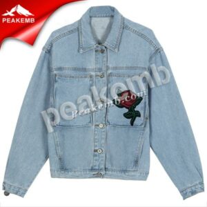 wholesale Iron On Large Red Rose pa &hellip;
