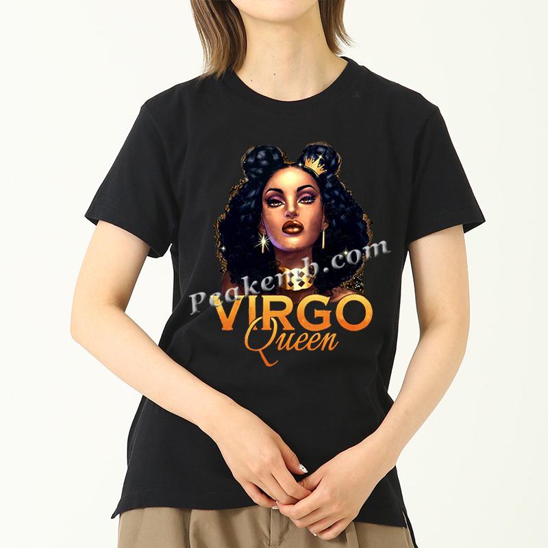 wholesale Printed Virgo Queen Afro Girl Heat Transfers Vinyl film 5 wholesale Printed Virgo Queen Afro Girl Heat Transfers Vinyl film - Image 3