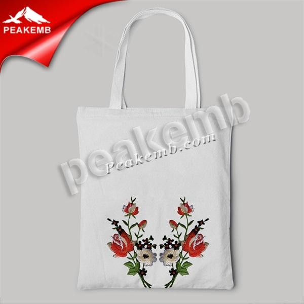 wholesale Pair of Gold Thistle Flower Patches Iron Sew On Embroidered Patch Badge Flowers 4 wholesale Pair of Gold Thistle Flower Patches Iron Sew On Embroidered Patch Badge Flowers - Image 2