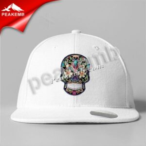 wholesale Black Sugar Skull Embroid &hellip;