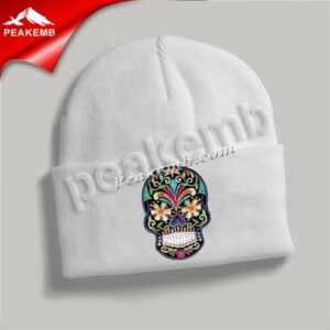 wholesale Black Sugar Skull Embroid &hellip;