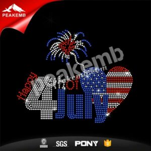 wholesale Happy 4th of July rhinest &hellip;