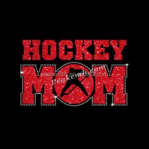 wholesale Hockey Mom Rhinestone Hea &hellip;