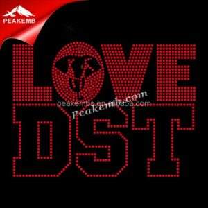 wholesale Love DST rhinestone heat  …