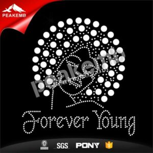 wholesale  Afro Girl Rhinestone Hea &hellip;