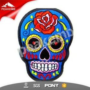 wholesale embroidery patch skull de &hellip;