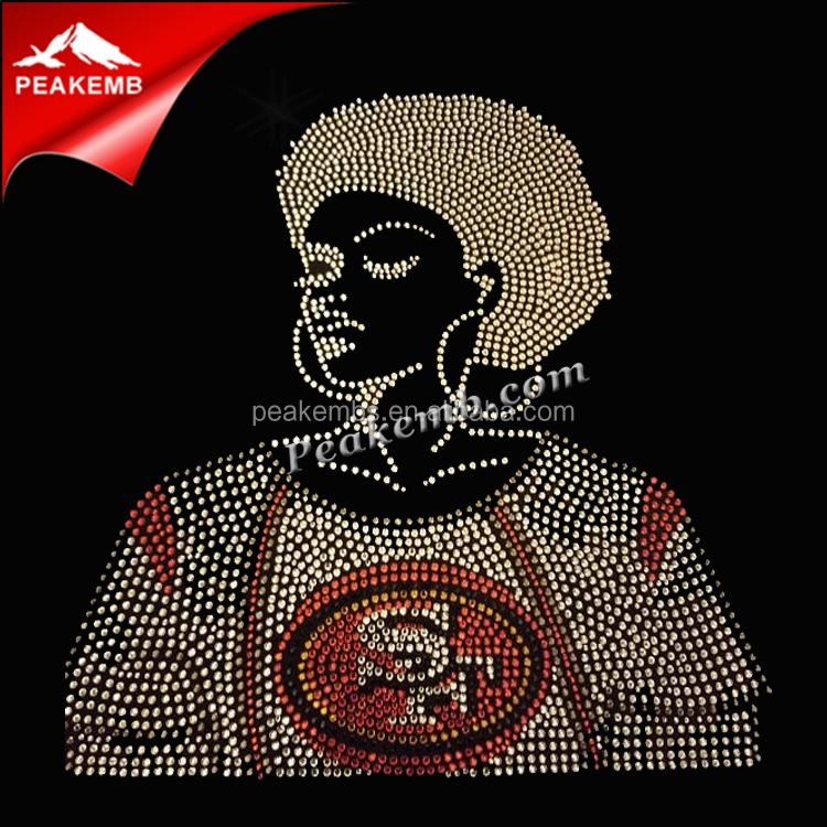 wholesale iron on transfers SF football team afro girl heat transfer 3 wholesale iron on transfers SF football team afro girl heat transfer