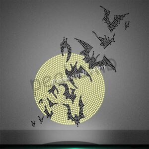 wholesale bats moon halloween desig …