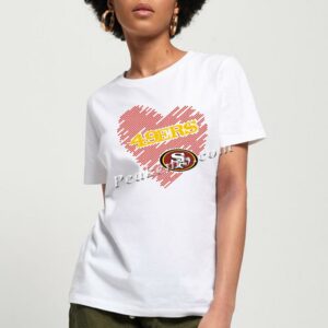 wholesale rhinestone heart w/ 49ers &hellip;