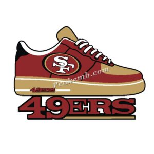 wholesale 49ers w/ logo sneaker des …