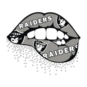wholesale Lip w/ RAIDERS logo desig …